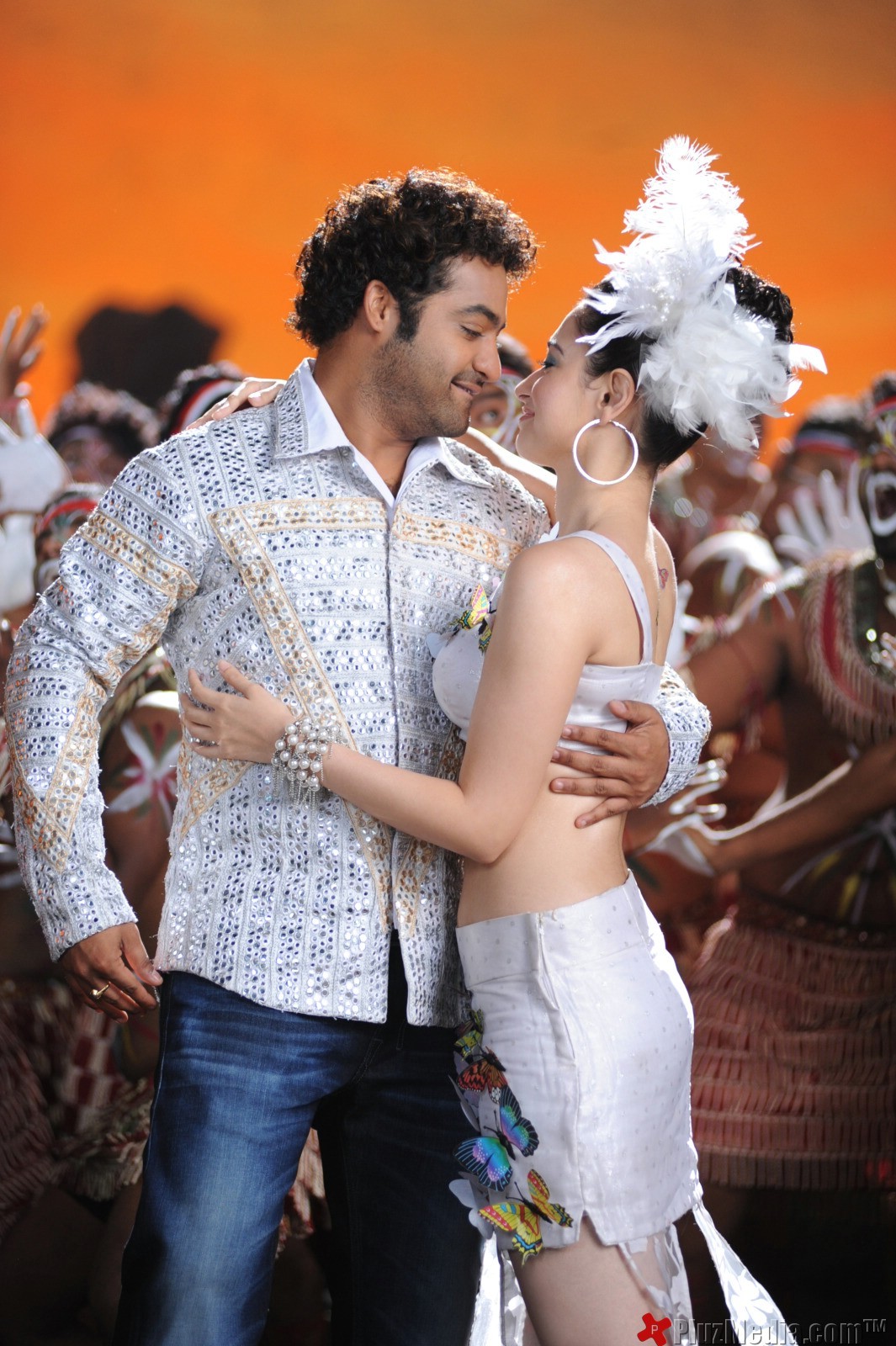 Jr.NTR and Tamanna's Oosaravelli New Stills | Picture 90509
